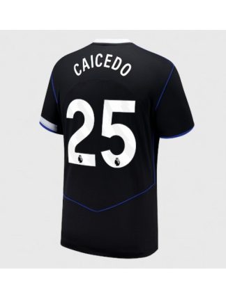 Moški Nogometna dresi poceni Chelsea Moises Caicedo #25 Tretji 2025-26 Kratek rokav