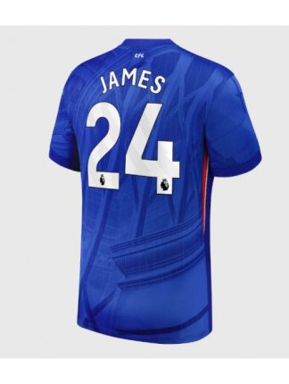 Moški Nogometna dresi poceni Chelsea Reece James #24 Domači 2025-26 Kratek rokav