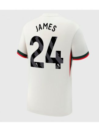 Moški Nogometna dresi poceni Chelsea Reece James #24 Gostujoči 2025-26 Kratek rokav