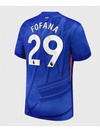 Moški Nogometna dresi poceni Chelsea Wesley Fofana #29 Domači 2025-26 Kratek rokav