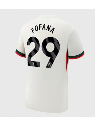 Moški Nogometna dresi poceni Chelsea Wesley Fofana #29 Gostujoči 2025-26 Kratek rokav