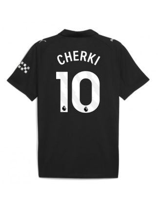 Moški Nogometna dresi poceni Manchester City Rayan Cherki #10 Gostujoči 2025-26 Kratek rokav