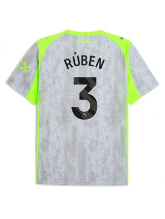 Moški Nogometna dresi poceni Manchester City Ruben Dias #3 Tretji 2025-26 Kratek rokav