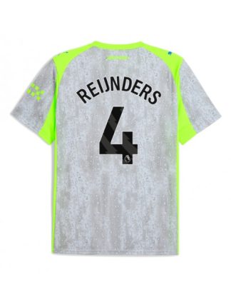 Moški Nogometna dresi poceni Manchester City Tijjani Reijnders #4 Tretji 2025-26 Kratek rokav