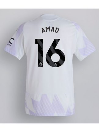 Moški Nogometna dresi poceni Manchester United Amad Diallo #16 Gostujoči 2025-26 Kratek rokav