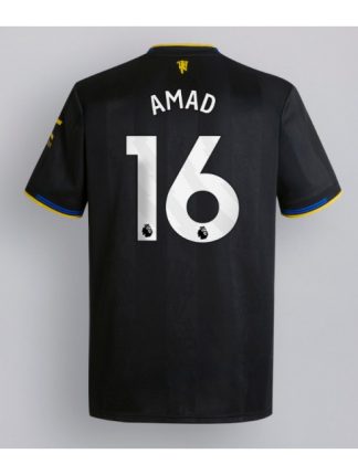 Moški Nogometna dresi poceni Manchester United Amad Diallo #16 Tretji 2025-26 Kratek rokav