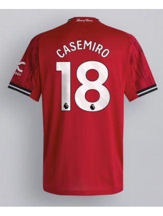 Moški Nogometna dresi poceni Manchester United Casemiro #18 Domači 2025-26 Kratek rokav