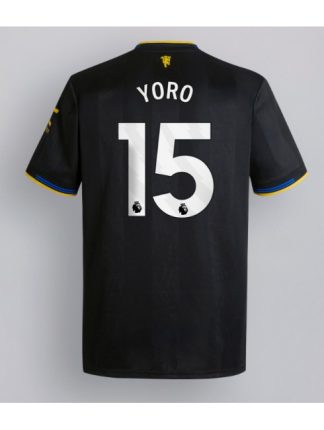 Moški Nogometna dresi poceni Manchester United Leny Yoro #15 Tretji 2025-26 Kratek rokav