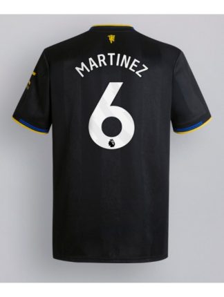 Moški Nogometna dresi poceni Manchester United Lisandro Martinez #6 Tretji 2025-26 Kratek rokav