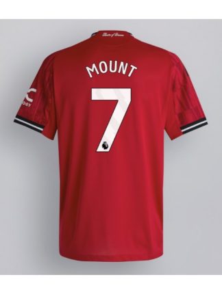 Moški Nogometna dresi poceni Manchester United Mason Mount #7 Domači 2025-26 Kratek rokav