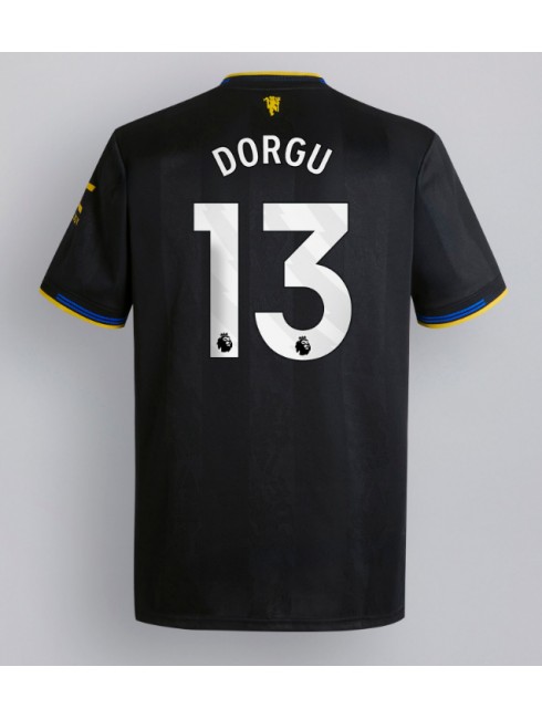 Moški Nogometna dresi poceni Manchester United Patrick Dorgu #13 Tretji 2025-26 Kratek rokav