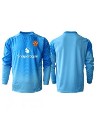 Moški Nogometna dresi poceni Manchester United Vratar Domači 2025-26 Dolgi rokav