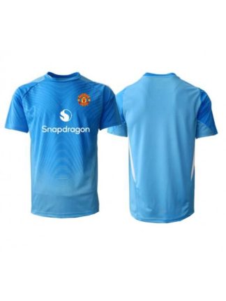 Moški Nogometna dresi poceni Manchester United Vratar Domači 2025-26 Kratek rokav