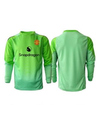 Moški Nogometna dresi poceni Manchester United Vratar Tretji 2025-26 Dolgi rokav