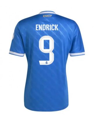 Moški Nogometna dresi poceni Real Madrid Endrick #9 Tretji 2025-26 Kratek rokav
