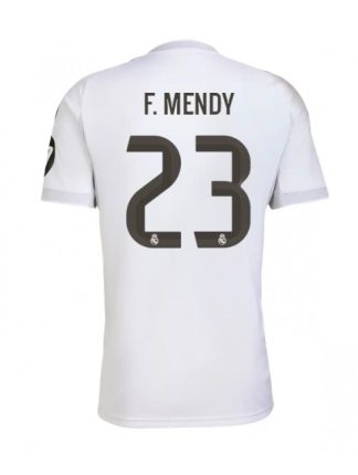 Moški Nogometna dresi poceni Real Madrid Ferland Mendy #23 Domači 2025-26 Kratek rokav