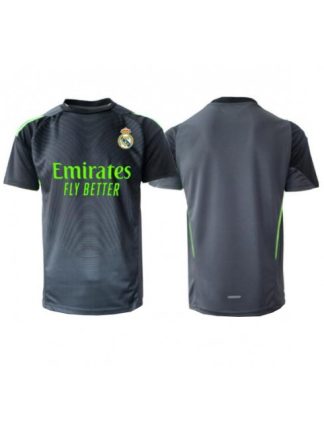 Moški Nogometna dresi poceni Real Madrid Vratar Tretji 2025-26 Kratek rokav