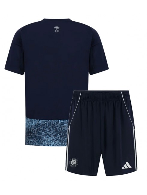 Otroški Nogometna dresi poceni Al-Nassr Gostujoči 2025-26 kompleti