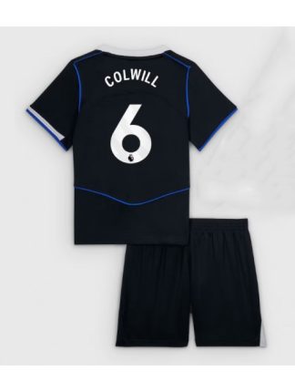 Otroški Nogometna dresi poceni Chelsea Levi Colwill #6 Tretji 2025-26 kompleti