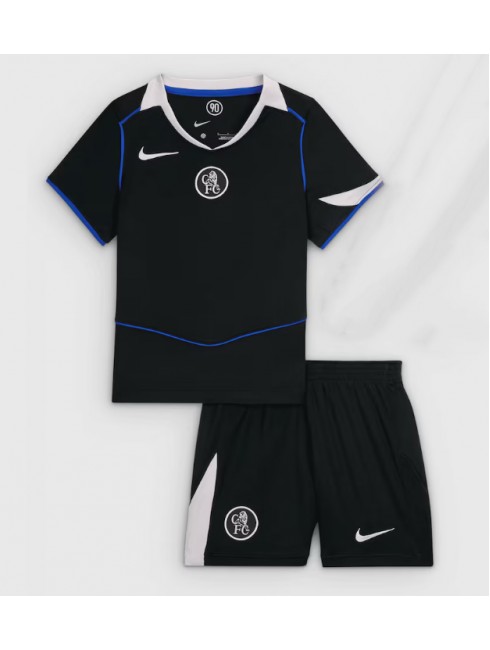 Otroški Nogometna dresi poceni Chelsea Tretji 2025-26 kompleti
