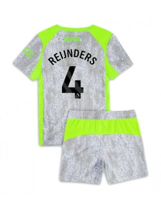 Otroški Nogometna dresi poceni Manchester City Tijjani Reijnders #4 Tretji 2025-26 kompleti