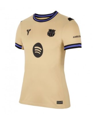 Ženski Nogometna dresi poceni Barcelona Gostujoči 2025-26 Kratek rokav