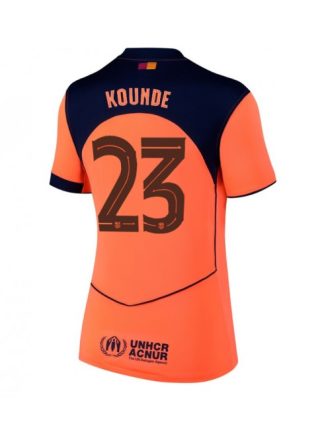 Ženski Nogometna dresi poceni Barcelona Jules Kounde #23 Tretji 2025-26 Kratek rokav