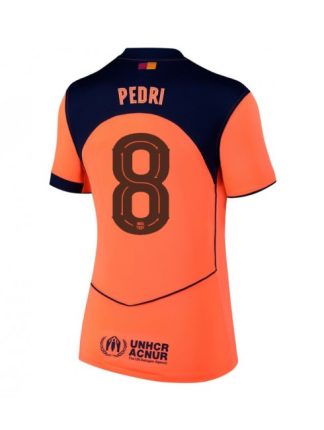 Ženski Nogometna dresi poceni Barcelona Pedri Gonzalez #8 Tretji 2025-26 Kratek rokav