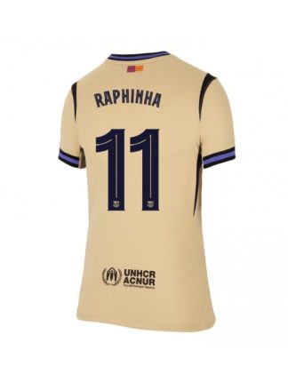 Ženski Nogometna dresi poceni Barcelona Raphinha Belloli #11 Gostujoči 2025-26 Kratek rokav