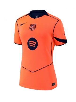 Ženski Nogometna dresi poceni Barcelona Tretji 2025-26 Kratek rokav