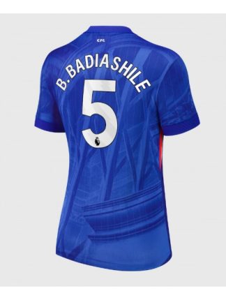 Ženski Nogometna dresi poceni Chelsea Benoit Badiashile #5 Domači 2025-26 Kratek rokav