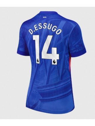 Ženski Nogometna dresi poceni Chelsea Dario Essugo #14 Domači 2025-26 Kratek rokav