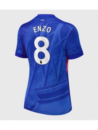 Ženski Nogometna dresi poceni Chelsea Enzo Fernandez #8 Domači 2025-26 Kratek rokav