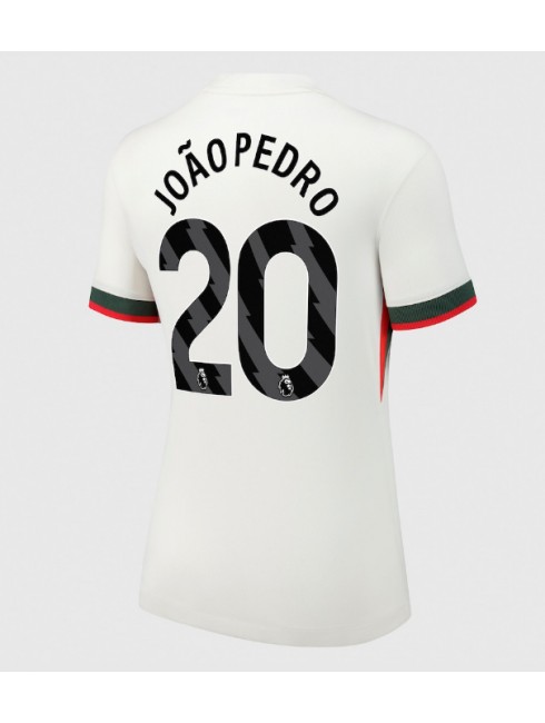 Ženski Nogometna dresi poceni Chelsea Joao Pedro #20 Gostujoči 2025-26 Kratek rokav