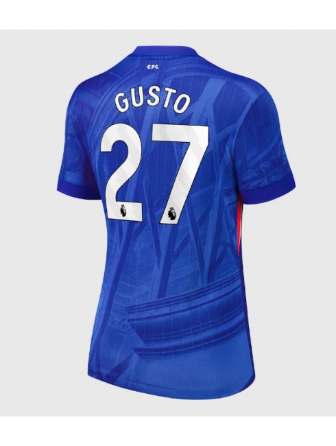 Ženski Nogometna dresi poceni Chelsea Malo Gusto #27 Domači 2025-26 Kratek rokav Ženski Nogometna dresi poceni Chelsea Malo Gusto #27 Domači 2025-26 Kratek rokav