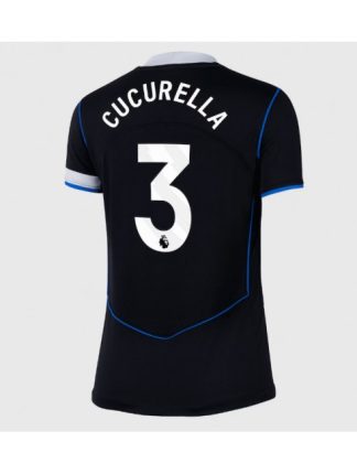 Ženski Nogometna dresi poceni Chelsea Marc Cucurella #3 Tretji 2025-26 Kratek rokav