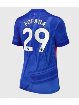 Ženski Nogometna dresi poceni Chelsea Wesley Fofana #29 Domači 2025-26 Kratek rokav