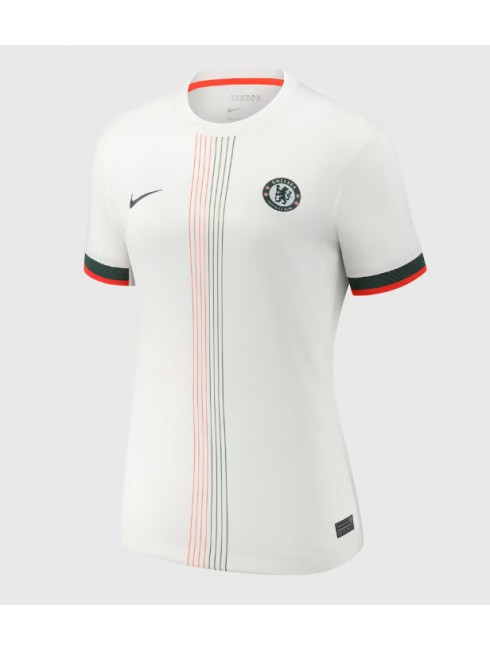 Ženski Nogometna dresi poceni Chelsea Wesley Fofana #29 Gostujoči 2025-26 Kratek rokav