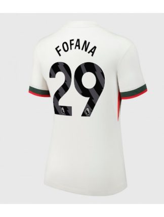 Ženski Nogometna dresi poceni Chelsea Wesley Fofana #29 Gostujoči 2025-26 Kratek rokav