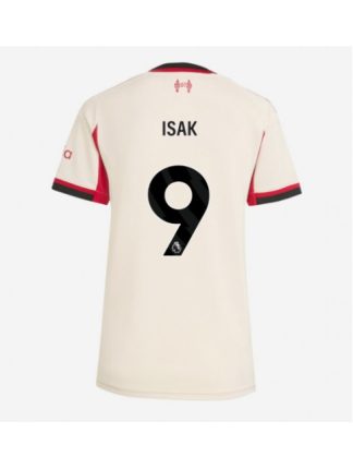 Ženski Nogometna dresi poceni Liverpool Alexander Isak #9 Gostujoči 2025-26 Kratek rokav