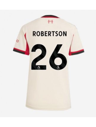 Ženski Nogometna dresi poceni Liverpool Andrew Robertson #26 Gostujoči 2025-26 Kratek rokav
