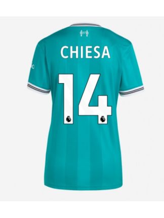 Ženski Nogometna dresi poceni Liverpool Federico Chiesa #14 Tretji 2025-26 Kratek rokav