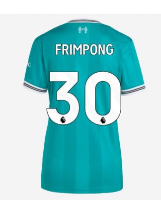 Ženski Nogometna dresi poceni Liverpool Jeremie Frimpong #30 Tretji 2025-26 Kratek rokav