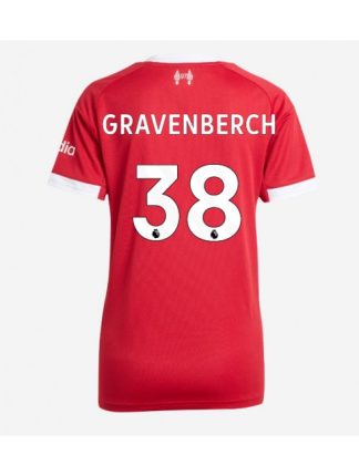 Ženski Nogometna dresi poceni Liverpool Ryan Gravenberch #38 Domači 2025-26 Kratek rokav