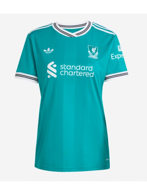 Ženski Nogometna dresi poceni Liverpool Ryan Gravenberch #38 Tretji 2025-26 Kratek rokav