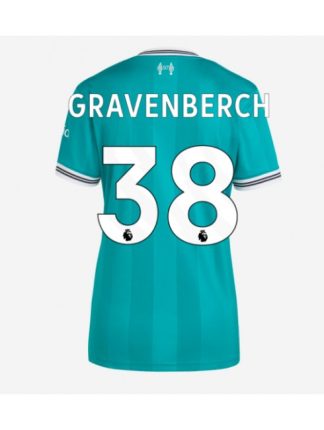 Ženski Nogometna dresi poceni Liverpool Ryan Gravenberch #38 Tretji 2025-26 Kratek rokav