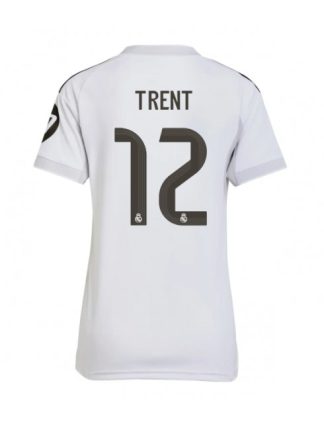 Ženski Nogometna dresi poceni Real Madrid Alexander-Arnold #12 Domači 2025-26 Kratek rokav