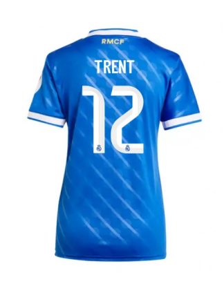 Ženski Nogometna dresi poceni Real Madrid Alexander-Arnold #12 Tretji 2025-26 Kratek rokav