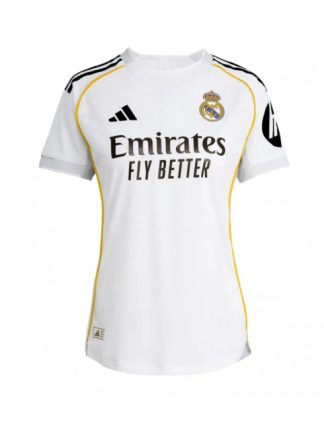 Ženski Nogometna dresi poceni Real Madrid Domači 2025-26 Kratek rokav