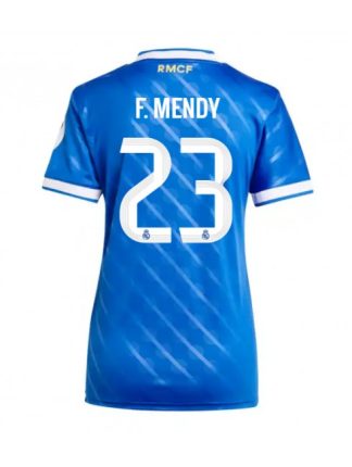 Ženski Nogometna dresi poceni Real Madrid Ferland Mendy #23 Tretji 2025-26 Kratek rokav